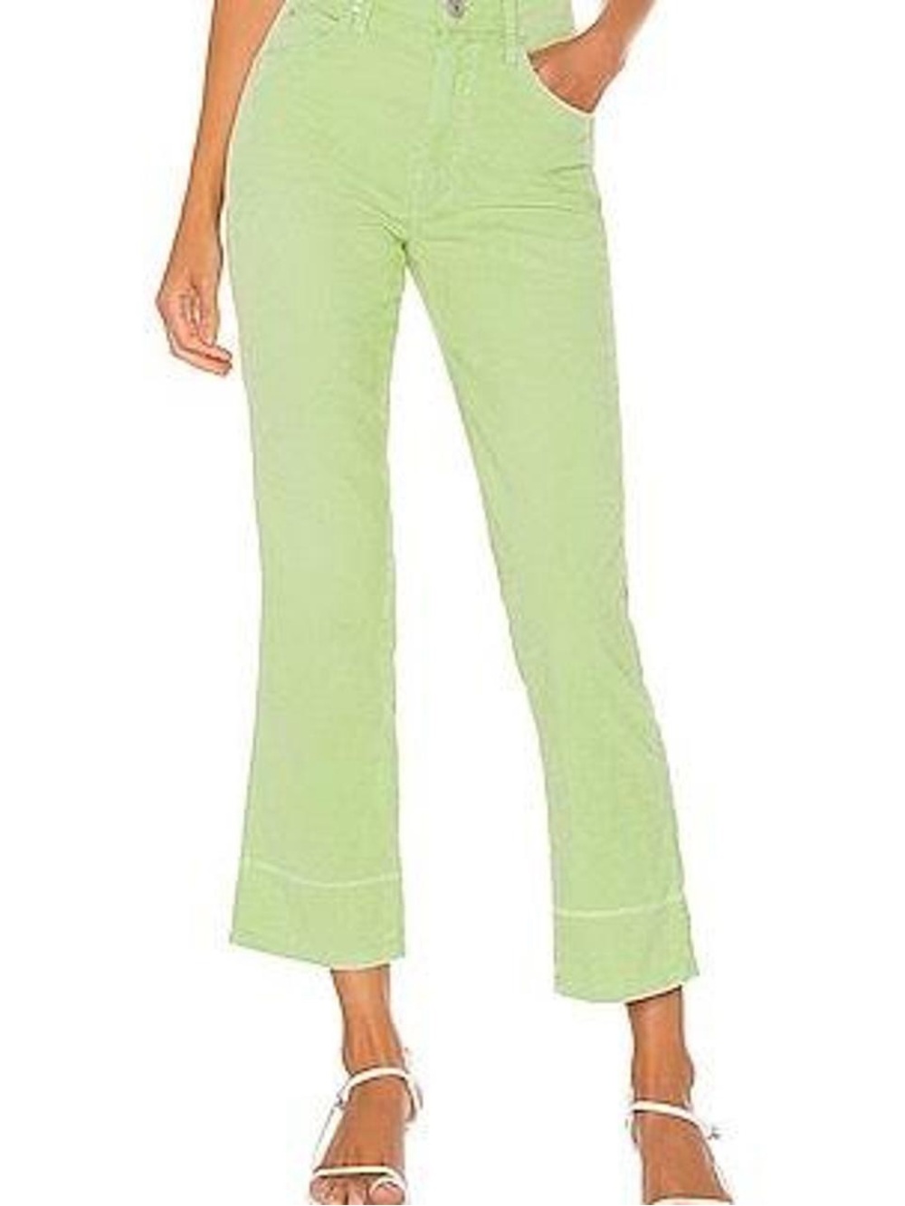 NWT Amo Bella high rise corduroy in wasabi